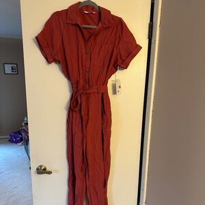 NWT Women's LC Lauren Conrad Short Sleeve Boilersuit